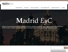 Tablet Screenshot of madrideyc.es